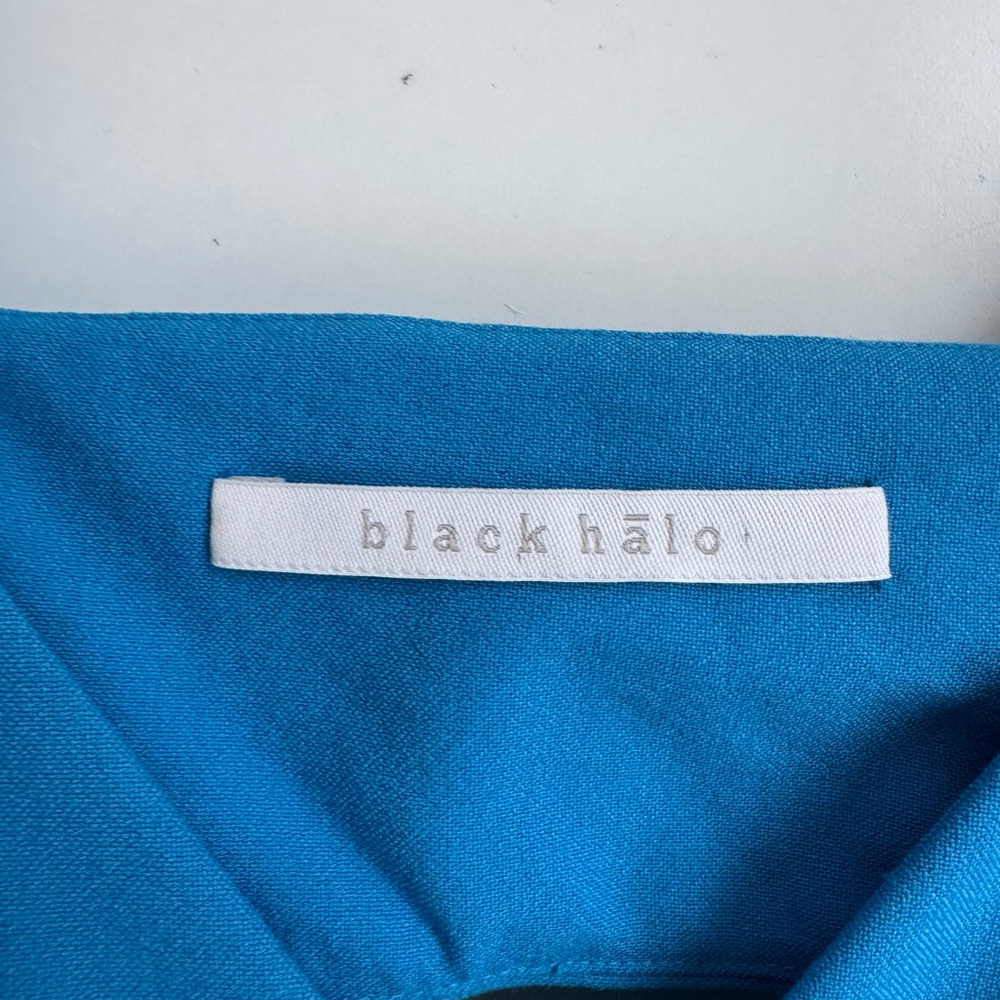 Black Halo Scott Cutout Sheath‎ Dress Women 6 Blue White Black ASO celebrities - Picture 4 of 12
